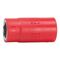 VDE 3/8 Inch Socket Wrench | Insulated for Live Electrical Work | Chrome-Vanadium Steel | Short Design | by Wurth