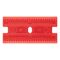 Plastic Scraper Blade | Durable Polyoxymethylene | Gentle on Delicate Surfaces | @Pack of 50 | by Wurth