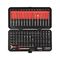 Bit Assortment 105 Pieces | Carbon Finish Insert | Standard & Safety Bits | 1/4 Inch | by Wurth