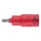 VDE 1/2 Inch Insulated Socket Wrench | 1,000 V AC Rated | Chrome-Vanadium Steel | by Wurth