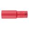 VDE 3/8 Inch Socket Wrench | Insulated for Live Parts | 17mm Chrome-Vanadium Steel | by Wurth