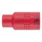 VDE 1/2 Inch Insulated Socket Wrench | Safe for Live Electrical Work | Chrome-Vanadium Steel | Compact Design | @PCS by Wurth
