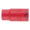 VDE 1/2 Inch Insulated Socket Wrench | Safe for Live Electrical Work | Chrome-Vanadium Steel | Compact Design | @PCS by Wurth