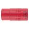 VDE 1/2 Inch Insulated Socket Wrench | Safe for Live Electrical Work | Chrome-Vanadium Steel | Short Design | @PCS by Wurth
