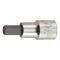1/2 Inch Socket Wrench Insert | Chrome-Plated | Hexagon Tip | by Wurth
