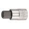 1/2 Inch Socket Wrench Insert | Chrome Plated | Hexagon Tip | by Wurth