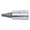 1/4 Socket Wrench Insert Slotted | Chrome Plated | Durable Steel | DIN 5264 Compliant | by Wurth