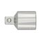 1/2 Inch Drive 3/8 Inch Square Head Socket | Chrome Plated | DIN 3123 Compliant | by Wurth