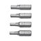 Hexagon Socket Bit Assortment | 4 Imperial Sizes | Durable Construction | by Wurth
