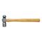 Ball Peen Hammer | Genuine Hickory Handle | Full Polished Head | 24 oz | by Wurth