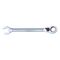 Ratchet Combination Wrench | Multi-Profile for Five Screw Heads | 15° Offset | Chrome Plated | by Wurth