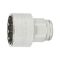 Pass Through Ratchet Socket | Chrome-Plated | Multi Profile | 19mm | by Wurth