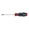 TX Screwdriver with Borehole | TX15 Tip Size | 80mm Blade Length | Non-Slip Handle | by Wurth