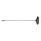 Socket wrench screwdriver with T-handle and magnet