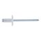 Blind rivet, large flat head