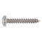 Pan head tapping screw shape C with H recessed head DIN 7981, A2 stainless steel, shape C, with tip