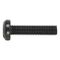 Pan Head screw with hexalobular head ISO 14583, steel, strength class 8.8, zinc-nickel-plated, black (ZNBHL)