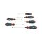 Screwdriver Set 6 Pieces | Hexagon Blade Design | Brushed Chromium-Plated | by Wurth