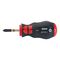 Screwdriver PH2 Short with Round Shank | Ergonomic Handle | Black Point Tip | by Wurth