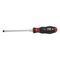 Slotted Screwdriver 3C Handle | Hexagon Shank | Non-Slip Grip | Striking Cap | by Wurth
