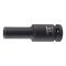 1/2 inch impact socket wrench, inch, hex., long