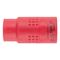 VDE 3/8 inch socket wrench, metric, hexagon, short