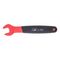 Straight Metric VDE Single Open-End Wrench | Insulated for Live Parts | Chrome-Vanadium Steel | by Wurth