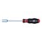 Hexagon Drive Screwdriver | 10mm Width | Ergonomic Handle | Chrome-Plated Shank | by Wurth