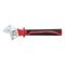 VDE Adjustable Wrench | Insulated for Live Electrical Parts | Chrome-Vanadium Steel | 0-38 mm Width | by Wurth