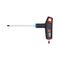 T-handle 2C Hex Key with Ball Head | Chrome Plated | Ergonomic Grip | 5mm Tip Size | by Wurth