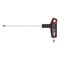 T-handle 2-Component Hex Key with Side Drive | Chrome Plated | 3mm Tip Size | by Wurth