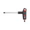 T-handle 2C Hex Key with Ball Head | Chrome Plated | Ergonomic Design | 8mm Tip Size | by Wurth