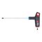 T-handle 2-Component Hex Key with Side Drive | Chrome Plated | Ergonomic Design | 5mm Tip Size | by Wurth