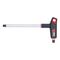 T-handle 2C Hex Key with Ball Head | Chrome Plated | Ergonomic Design | 10mm Tip Size | by Wurth