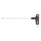 T-handle 2-component Hex Key with Side Drive | Chrome Plated | 2.5mm Tip Size | Ergonomic Design | by Wurth