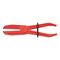 Pinch Off Pliers for Flexible Hoses | 19-57 mm Grip Range | Locking Mechanism & Rounded Jaws | Red | @Each by Wurth