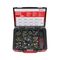 Screwless Hose Clamp Assortment | 511 Pieces | Robust System Case | Quick Installation | by Wurth