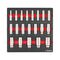 1/2 Inch Bi Hex Socket Wrench Set | 20 Pieces | Carbon Finish | by Wurth