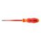 VDE Ultra Slim Flat Slotted Screwdriver | 0.6 x 3.5 mm Tip | Black Oxide Finish | @Each by Wurth