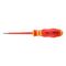 VDE Flat Slotted Ultra Slim Screwdriver | 0.4 x 2.5 mm Tip | Black Oxide Finish | @Each by Wurth