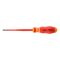 VDE Flat Slotted Ultra Slim Screwdriver | 0.8 x 4 mm Tip | Black Oxide Finish | by Wurth