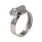 Hose Clamp A4 with Asymmetrical Lock | Stainless Steel | 8-16mm Grip Range | Corrosion Resistant | @Pack of 10 | by Wurth