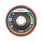 RED PERFECT® 3D Non-Woven Lamella Flap Disc | 115mm Diameter | Rugged Fiberglass Backing | Cooler Grinding | by Wurth