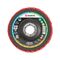 RED PERFECT® 3D Non-Woven Lamella Flap Disc | 125mm Diameter | Iron & Chlorine Free | Rugged Fiberglass Backing | by Wurth