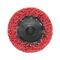 Longlife Mini Coarse Nylon Abrasive Fleece Disc | 50mm Diameter | Ceramic Abrasive Grain | Dark Red Color | by Wurth