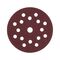 Dry Abrasive Paper Disc Wood | Multi-Hole P40 | 125mm Diameter | 50 PCS | by Wurth