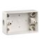 Clipsal - Mounting Accessories, Mounting Box, with 20 mm End Entries - White Electric