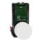 Clipsal Solis T Series Rotary Adaptor | Matt White Ceramic | Flush Mount | Rotary Control | @Each of 1 | by Clipsal
