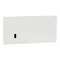 Clipsal Solis T Series Grid Plate & Cover | Polished White Ceramic | 1 Gang Horizontal | @Each of 1 | by Clipsal