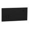 Clipsal Solis Flush Switch | 1 Gang | 10AX 1-Way/2-Way | Horizontal Mount | Zen Black | @Each of 10 | by Clipsal